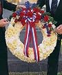 Respect and Honor Wreath