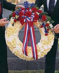 Respect and Honor Wreath