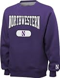 Northwestern Wildcats Purple Varsity Crewneck Sweatshirt