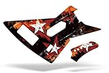 Guitar Hero 2 Faceplate Skin Xbox 360 - (Xplorer Guitar) Star Splat