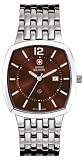 Swiss Military Hanowa Men's Rendezvous 316L Stainless Steel Brown Dial Watch #06-5088-04-005