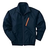 空調服　作業服　長袖スタッフブルゾン　（ファンなし・ブルゾンのみ）　≪099‐KU90510≫ (4L, 3-ネイビー)