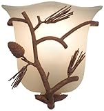 Kalco Ponderosa 5026PD Small Mirrored 1 Light 100 watt (10