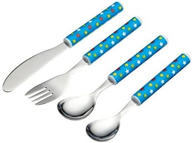 Miniamo 4 Piece Cutlery Set, Blue - Pack of 6