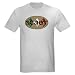 Scoot Vespa Scooter Khaki Retro Light T-Shirt by CafePress