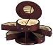 Burlwood Cherry Contemporary Jewelry Box