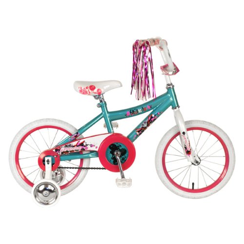 Piranha Girl's Melody Bike (Aqua/White, 16-Inch)