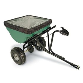 Precision Products 100-Pound Capacity Tow-Behind Semi-Commercial Broadcast Spreader #TBS4500PRCGY