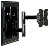 Peerless PEEIM760PKIT IntoWall Mounts for 32-Inch to 71-Inch Flat Panel Screens with 6 Feet HDMI Cable (Black)