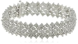 Sterling Silver 3.0 Cttw Diamond Bracelet