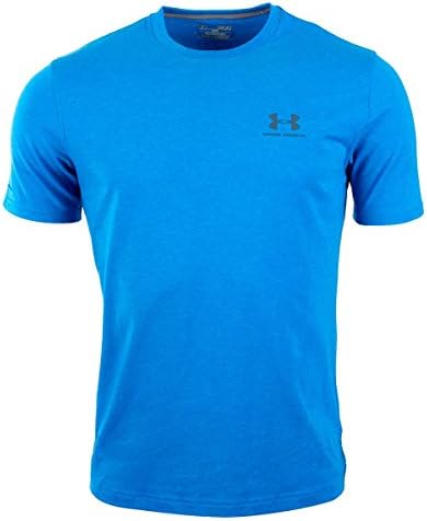 Under Armour Men's UA Charged Cotton? Sportstyle T-Shirt Large Blue