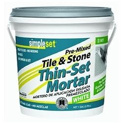 Custom Building Prod. STTSW1-2 Simpleset Pre-mixed Tile And Stone Thin-Set Mortar