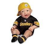 NFL Pittsburgh Steelers Commemorative Baby Doll by Ashton Drake