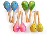 Pair of Snazzy Wooden Maracas