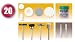 Tools & Hardware : Dremel #684-01 Cleaning / Polishing Bit Set