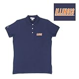 Illinois Fighting Illini NCAA Classic Pique Polo Shirt for Women (Navy)