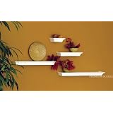 CLIFF 4 PC LEDGE SET - WHITE by Premium Outlet