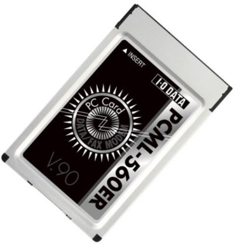 I-O DATA V.90対応 PCカードモデム RoHS指令対応モデル PCML-560ER