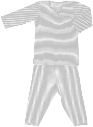 Merino Kids Sleepwear, Pyjamas, Dove Grey 6 - 12 mths