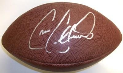 Cris Collinsworth Signed Football - Fs