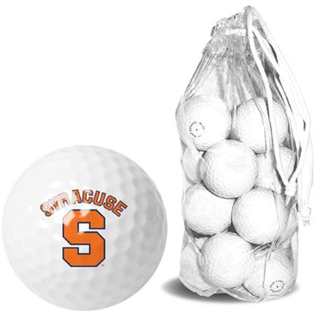 Syracuse Orange Su Ncaa Clear Pack 15 Golf Balls