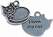 CAT Cell phone Charm