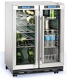 Franklin Chef FBC36OD Stainless-Steel Outdoor Refrigerated Beverage Cooler