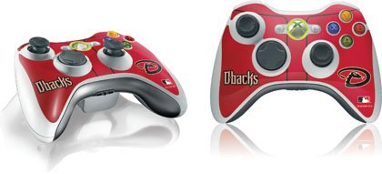 Skinit Arizona Diamondbacks Alternate/Away Jersey Vinyl Skin for 1 Microsoft Xbox 360 Wireless Controller
