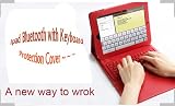 Wireless Bluetooth Keyboard Leather Case with Stand Keyboard Protective Cover