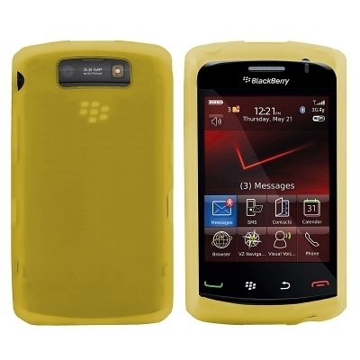 Logotrans Standard Series Silikon H&uuml;lle f&uuml;r Blackberry Storm 9520 gelb Preisvergleich