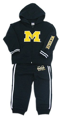 Michigan Toddler Too Cool Hoodie and Pant Set