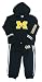 Baby : Michigan Toddler Too Cool Hoodie and Pant Set,Navy,2T