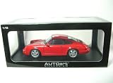 AutoART 77891 Porsche 911 Carrera RS (964) Rot 1992 Maßstab 1:18
