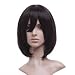 Black Shoulder Length Anime Costume Cosplay Wig