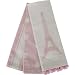 Kitchen & Housewares : Pink White Dish Towels, Placemats and Napkins with Eiffel towel and ball fringe, 3 Towels Set