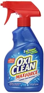 OxiClean Max Force Stain Remover Spray, 12 Ounce (Pack of 2)