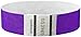 Goldistock Event Wristbands Original Series Regal Neon Purple 200 Count | ¾” Arm Bands | Paper-Like Party Armbands | Wrist Bands