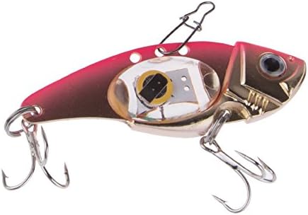 TOPBY LED Light Up Fishing Lure Bait Attracting Fishing Light Lamp (Pink)