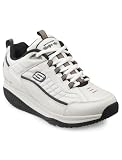 Skechers Men's Shape-Ups XT Fitness Shoe,White/Navy,13 W US