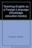 Teaching English as a foreign language