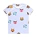 APTRO Unisex Cute Cartoon Faces New Summer Style Emoji Short Sleeve T-Shirt