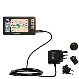 International Wall / AC Charger for the Amcor Navigation GPS 5600 - Gomadic Brand w/ TipExchange Technology