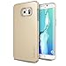 Ringke Slim Compatible with Galaxy S6 Edge Plus Case Outfitted & Slender Tailored Cutouts Superior Steadfast Compelling Lightweight PC Hard Cover for Galaxy S 6 Edge Plus - Royal Gold