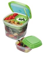 Fresh Selects Salad & Side Lunch Containers (Set of 2)