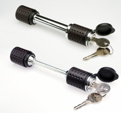 HitchMate - 6024 - HitchMate Hitch Lock 6024- 2-Inch & Trailer Lock 2.5-Inch Span Set