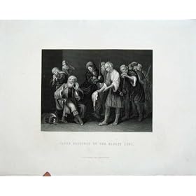 1909 JACOB DECEIVED BLOODY COAT BIBLE ANTIQUE PRINT