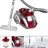 LUXUS STAUBSAUGER MIT STARKEN 2200 WATT BEUTELLOS BODENSAUGER BODENSTAUBSAUGER NEU + OVP