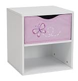 Worlds Apart Butterflies and Flowers Bedside Table Worlds Apart Butterflies and Flowers Bedside Table