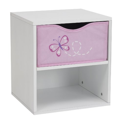 Worlds Apart Butterflies and Flowers Bedside Table 4141tuov3AL