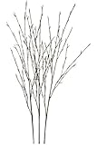 Floral Lights Lighted Willow Branch (set of 3 Branches) with 144 bulbs, 48 inches